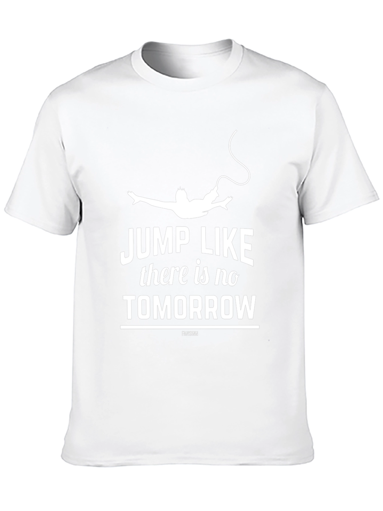 Jump Like Theres No Tomorrow Graphic Tee