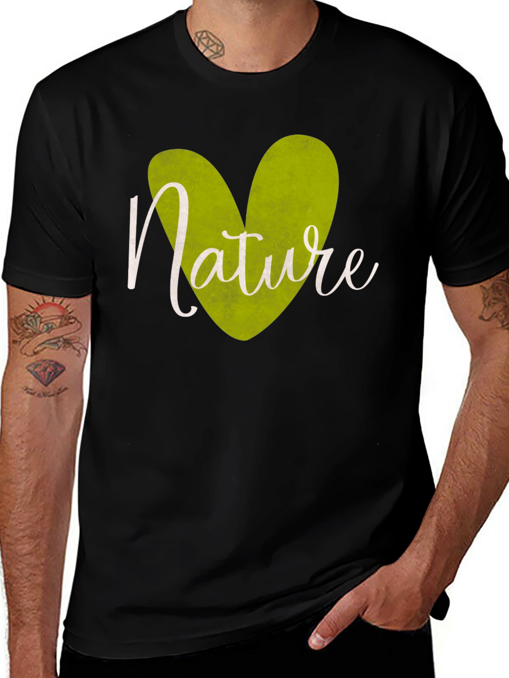 Nature Lover Black T-Shirt