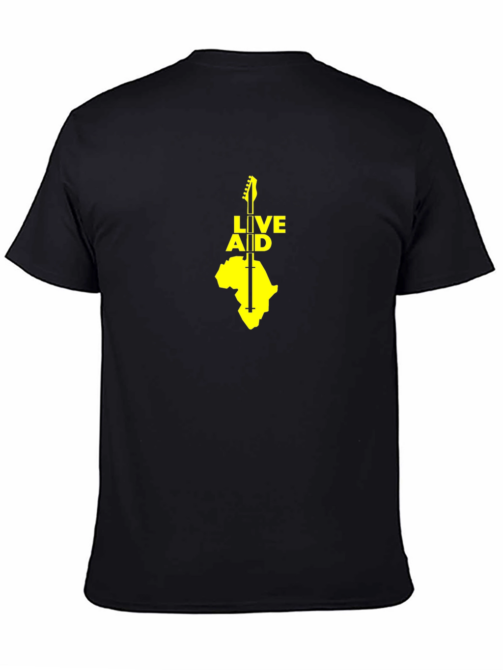 Live Aid Africa Black T-Shirt