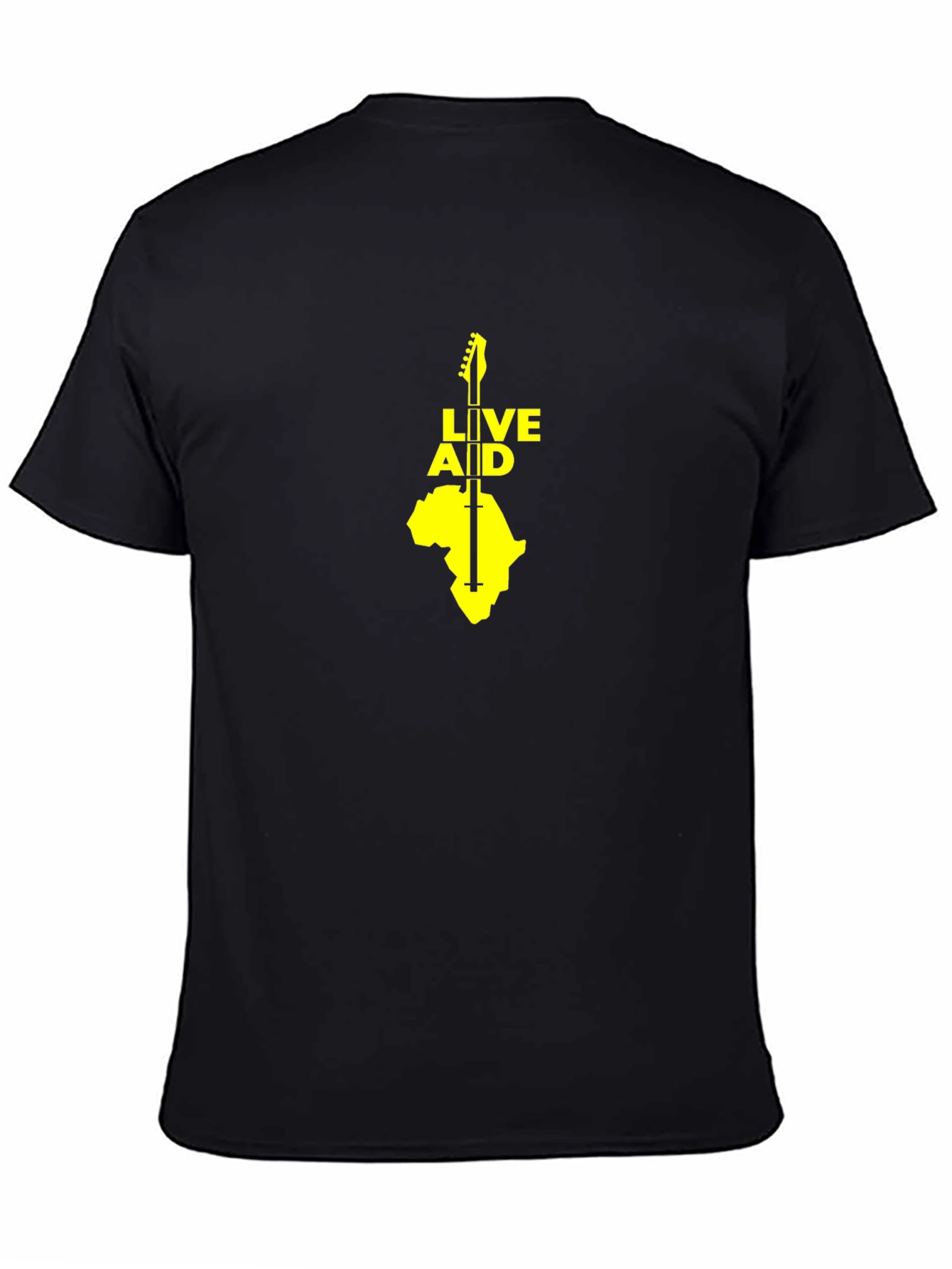 Live Aid Africa Black T-Shirt