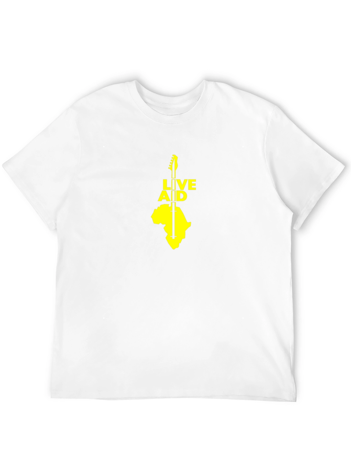 Live Aid Africa Black T-Shirt