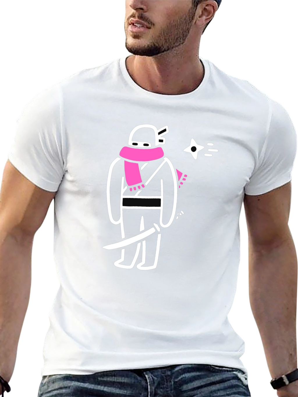 Ninja Graphic T-Shirt - Cool & Unique Design