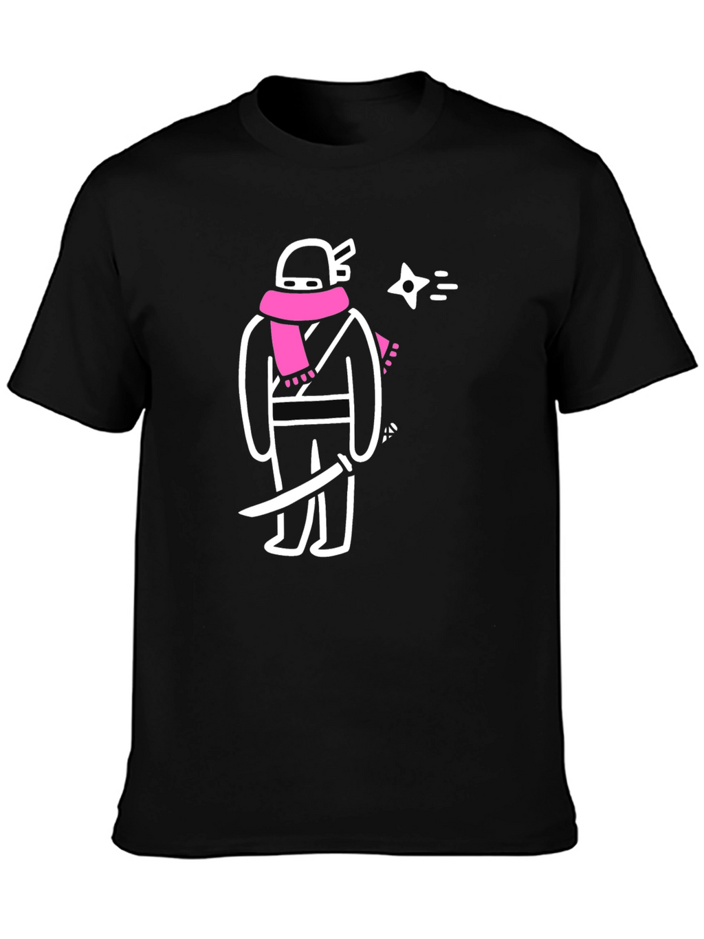 Ninja Graphic T-Shirt - Cool & Unique Design