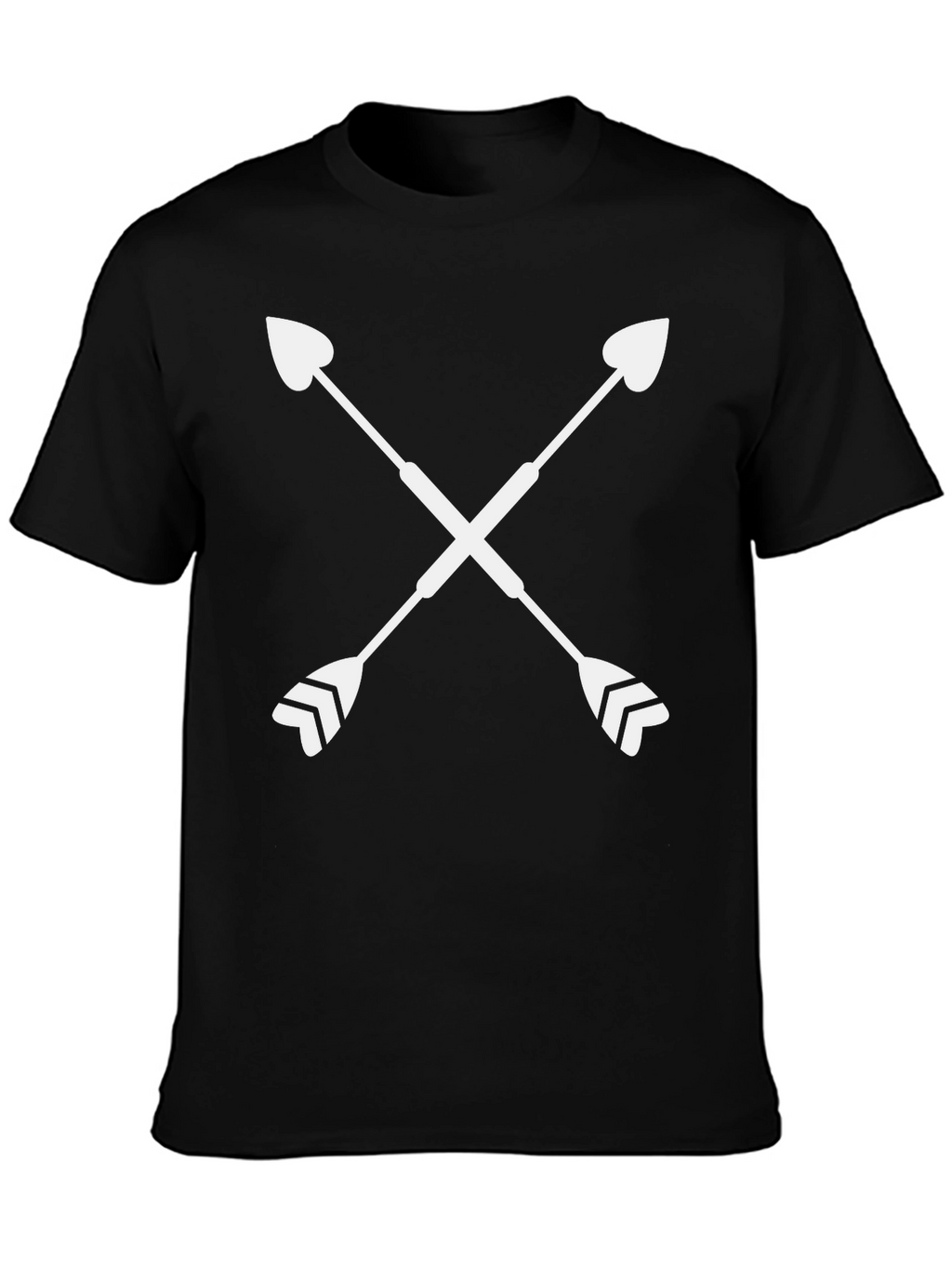 Crossed Arrows Graphic Tee - Trendy Design