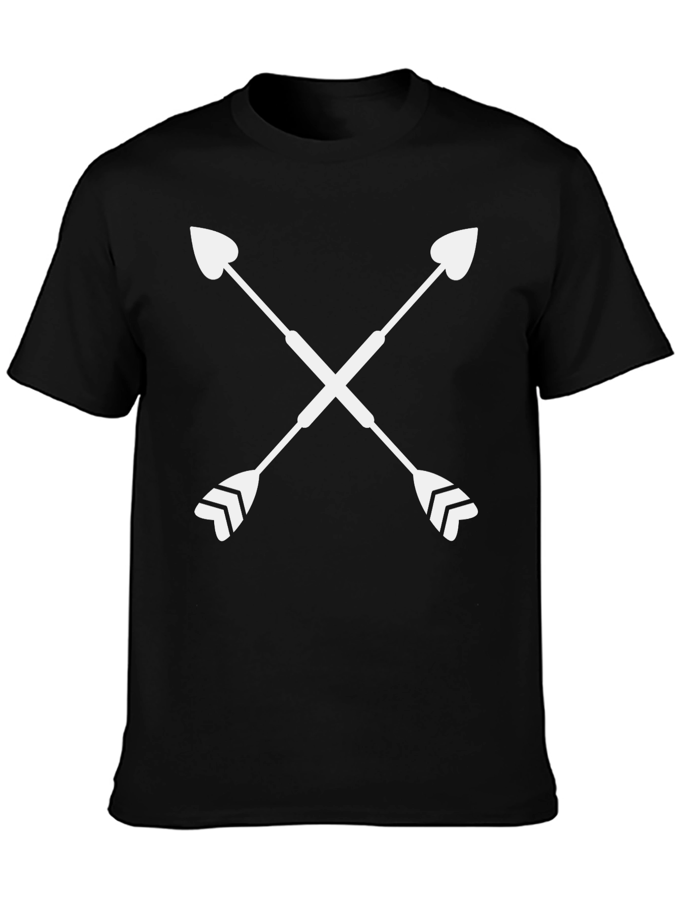 Crossed Arrows Graphic Tee - Trendy Design