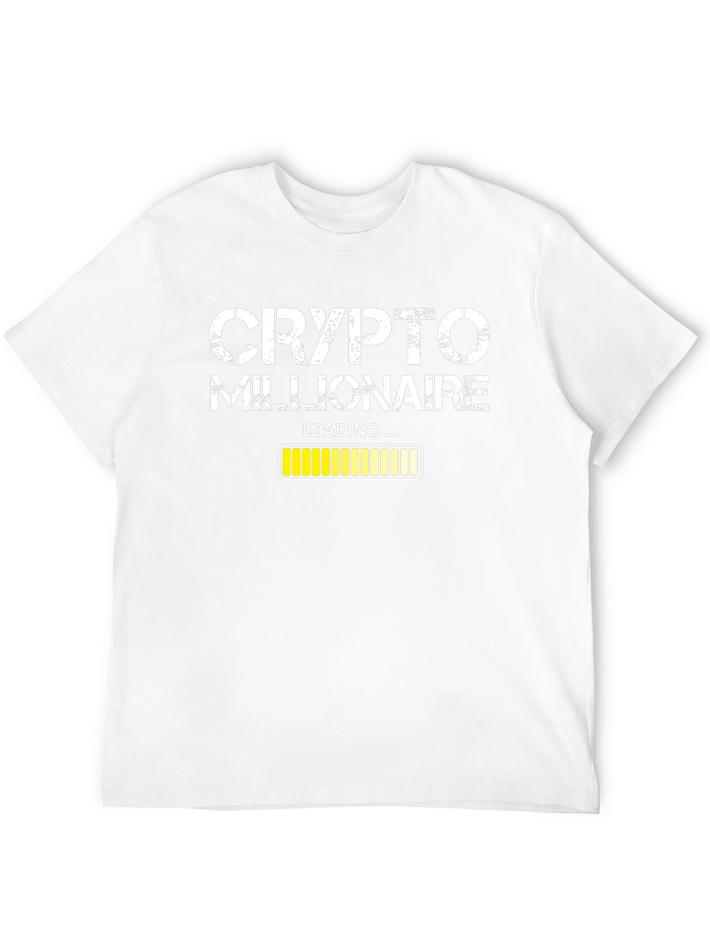 Crypto Millionaire Loading Black T-Shirt