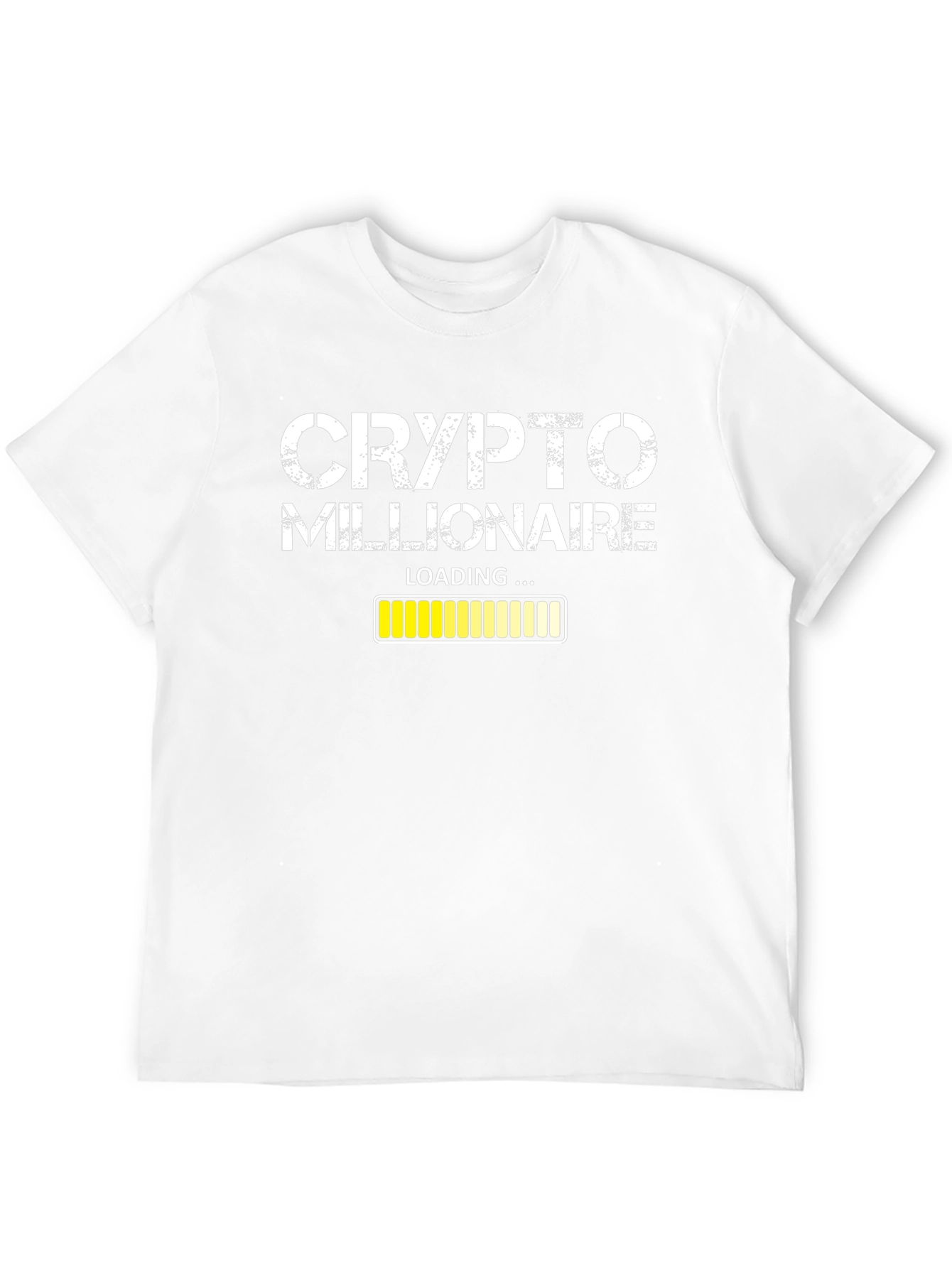 Crypto Millionaire Loading Black T-Shirt