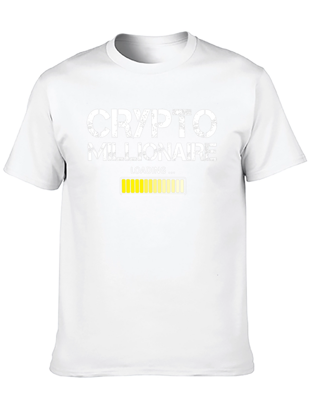 Crypto Millionaire Loading Black T-Shirt