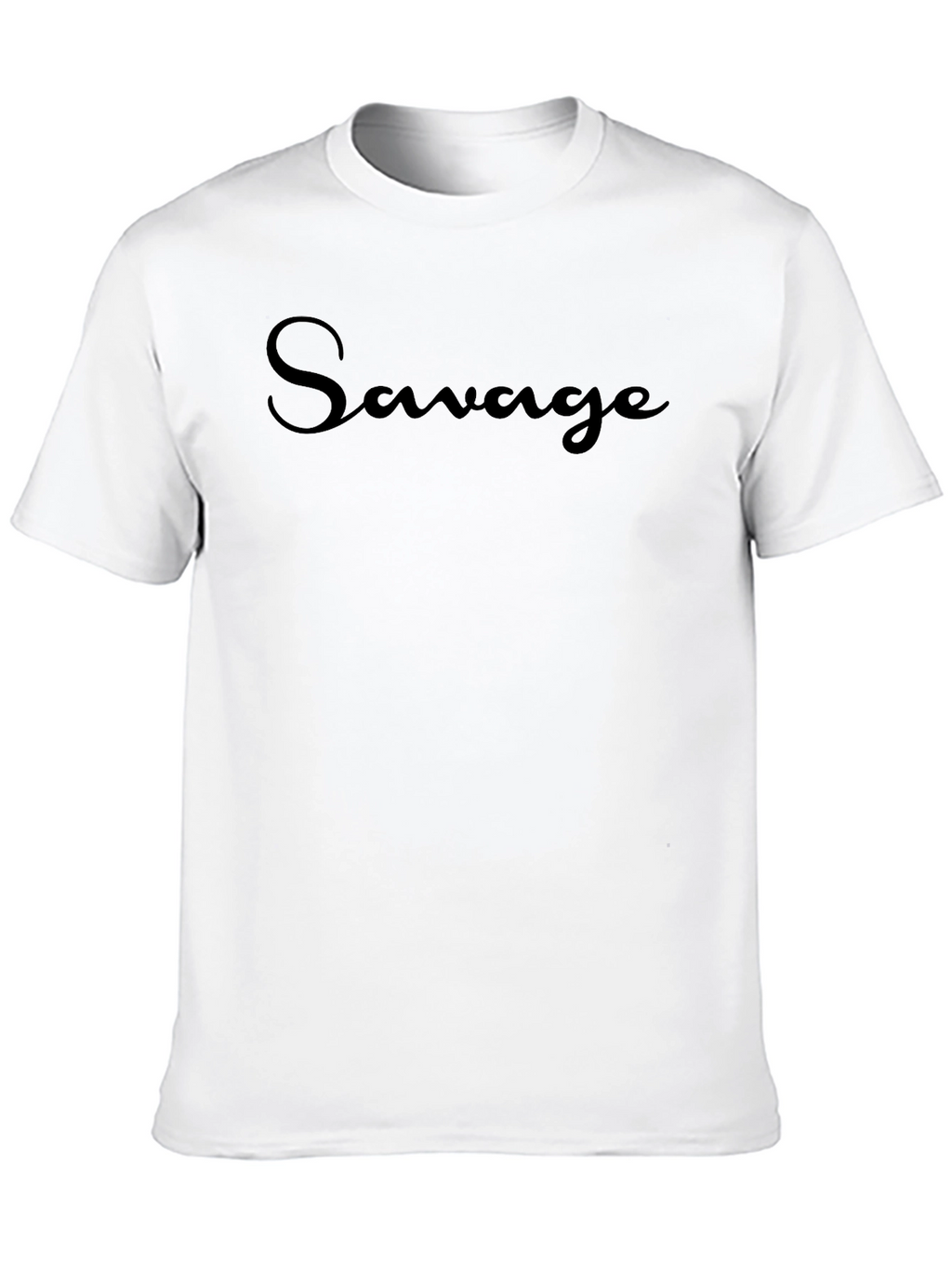 Savage Black Graphic Tee