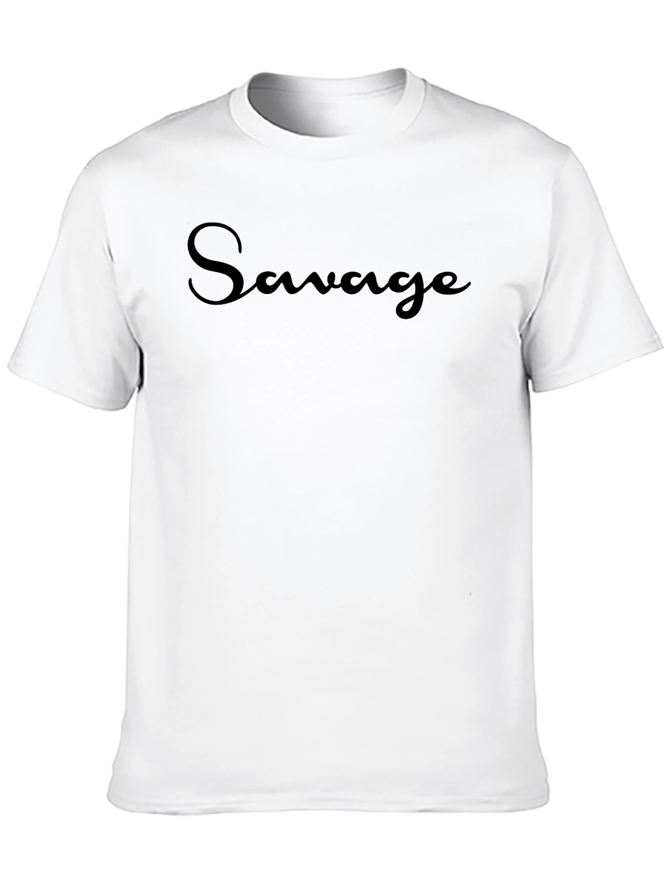 Savage Black Graphic Tee