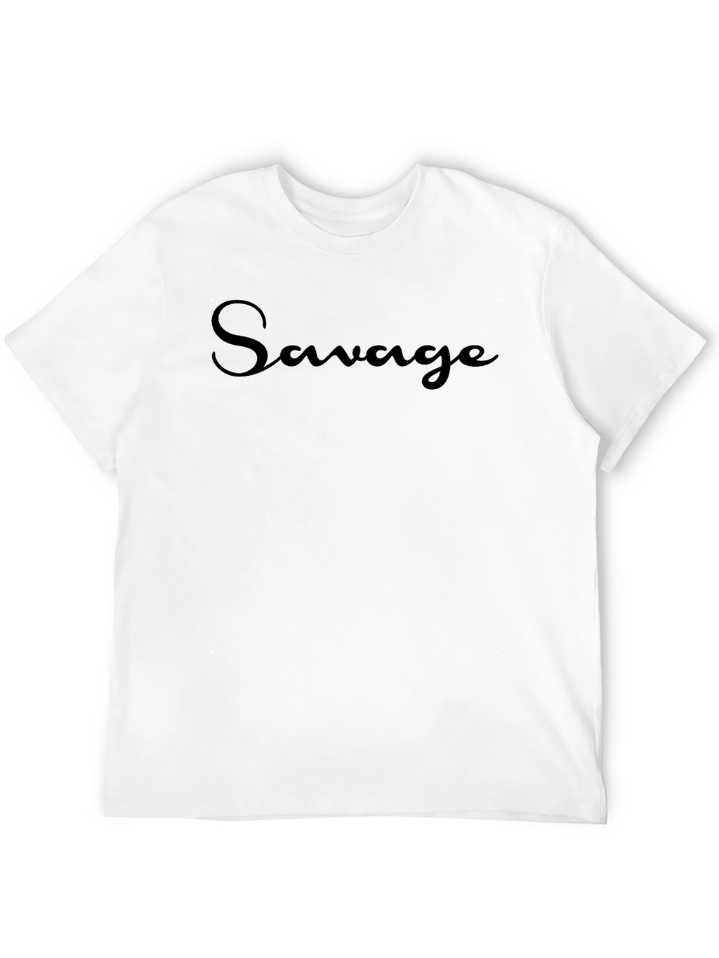 Savage Black Graphic Tee