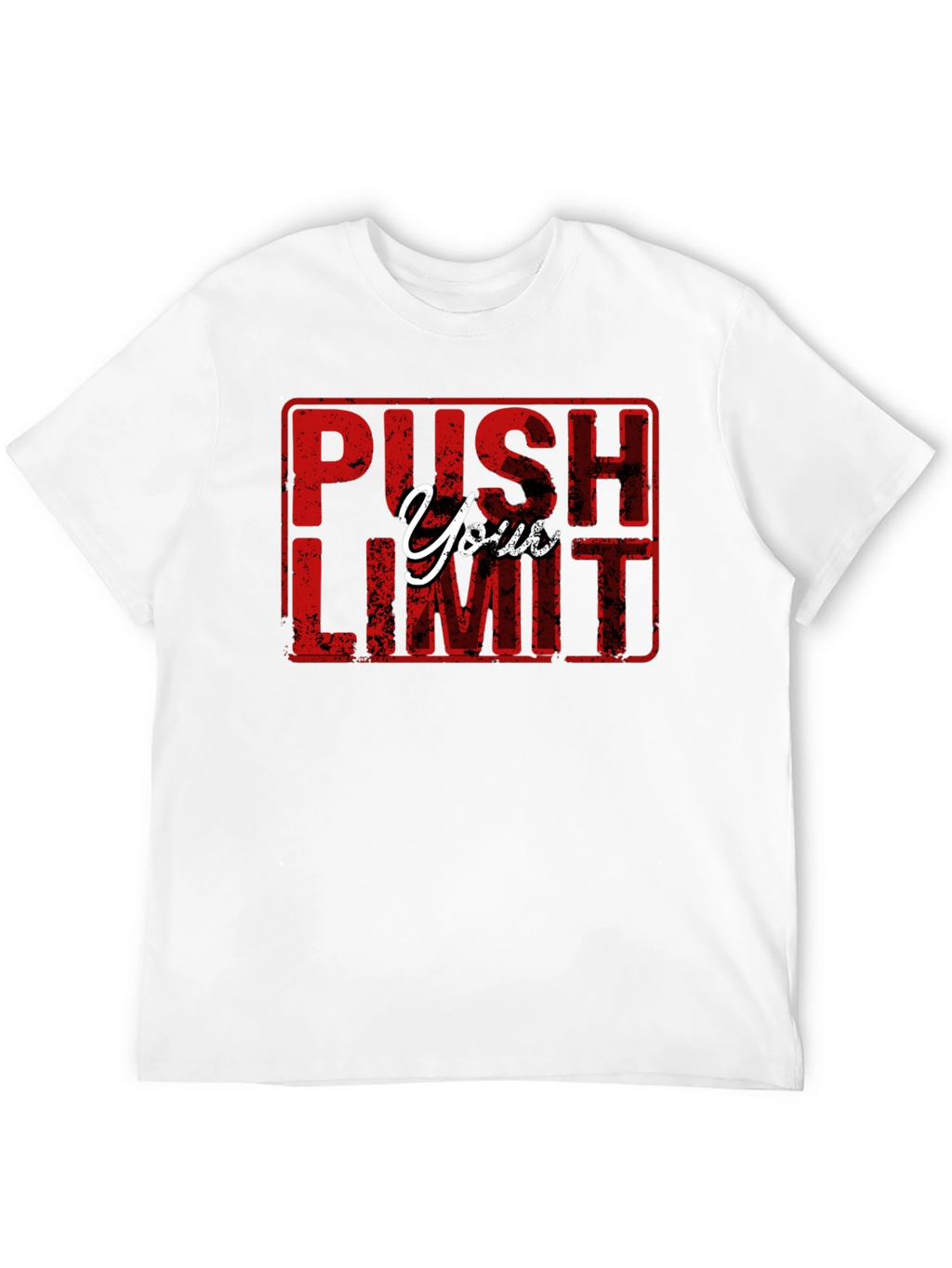 Push Your Limit Black T-Shirt