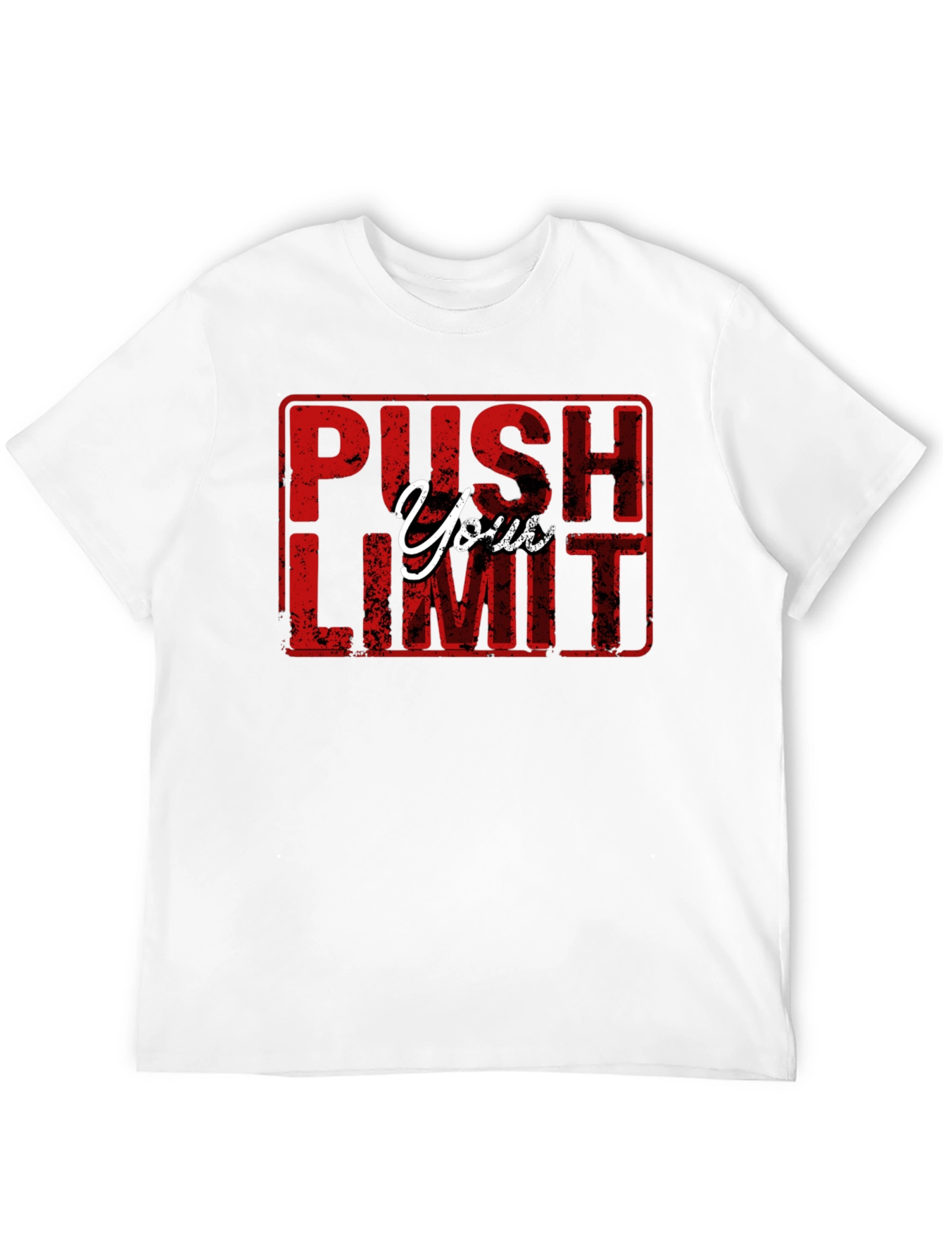 Push Your Limit Black T-Shirt