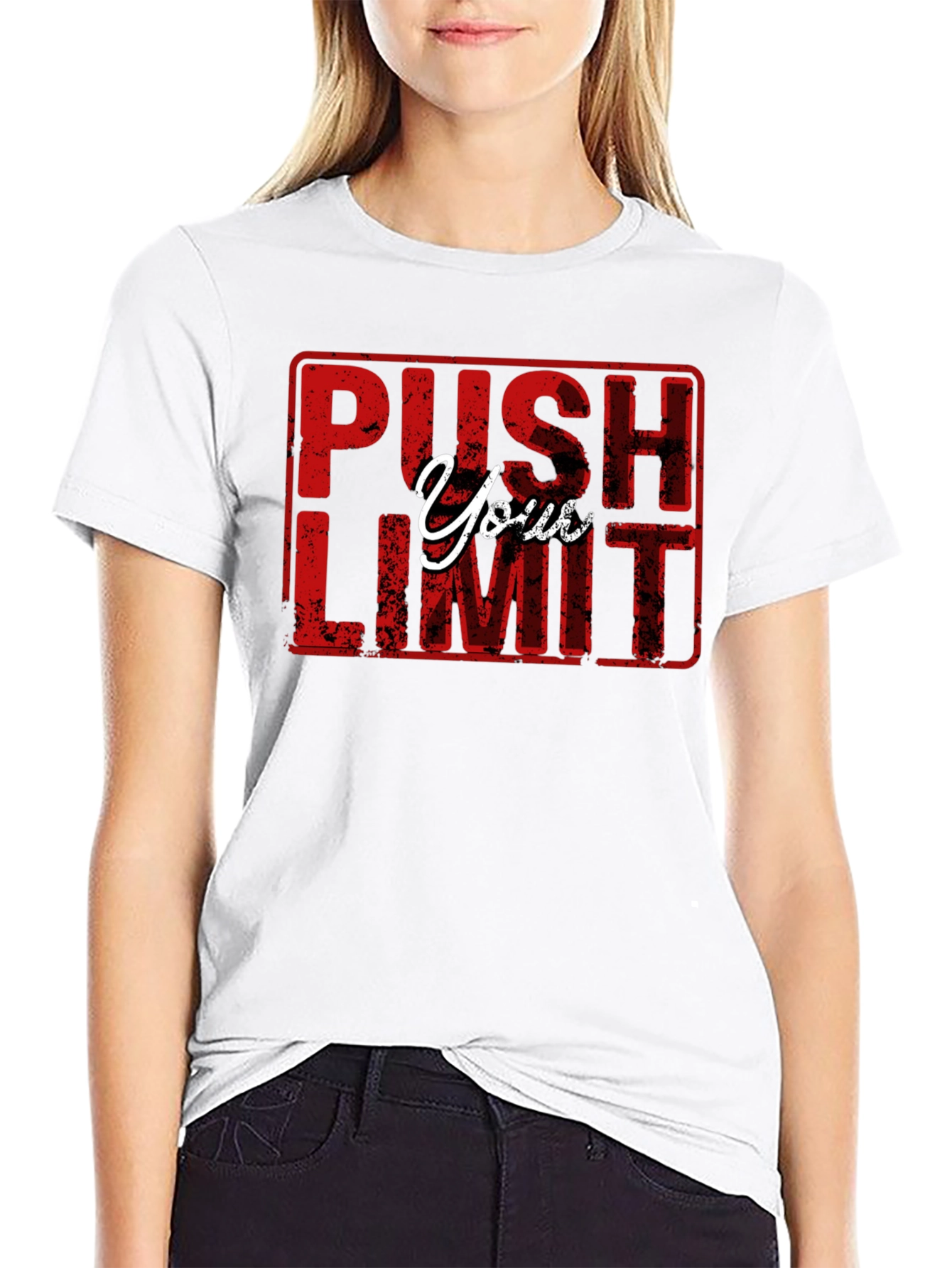 Push Your Limit Black T-Shirt