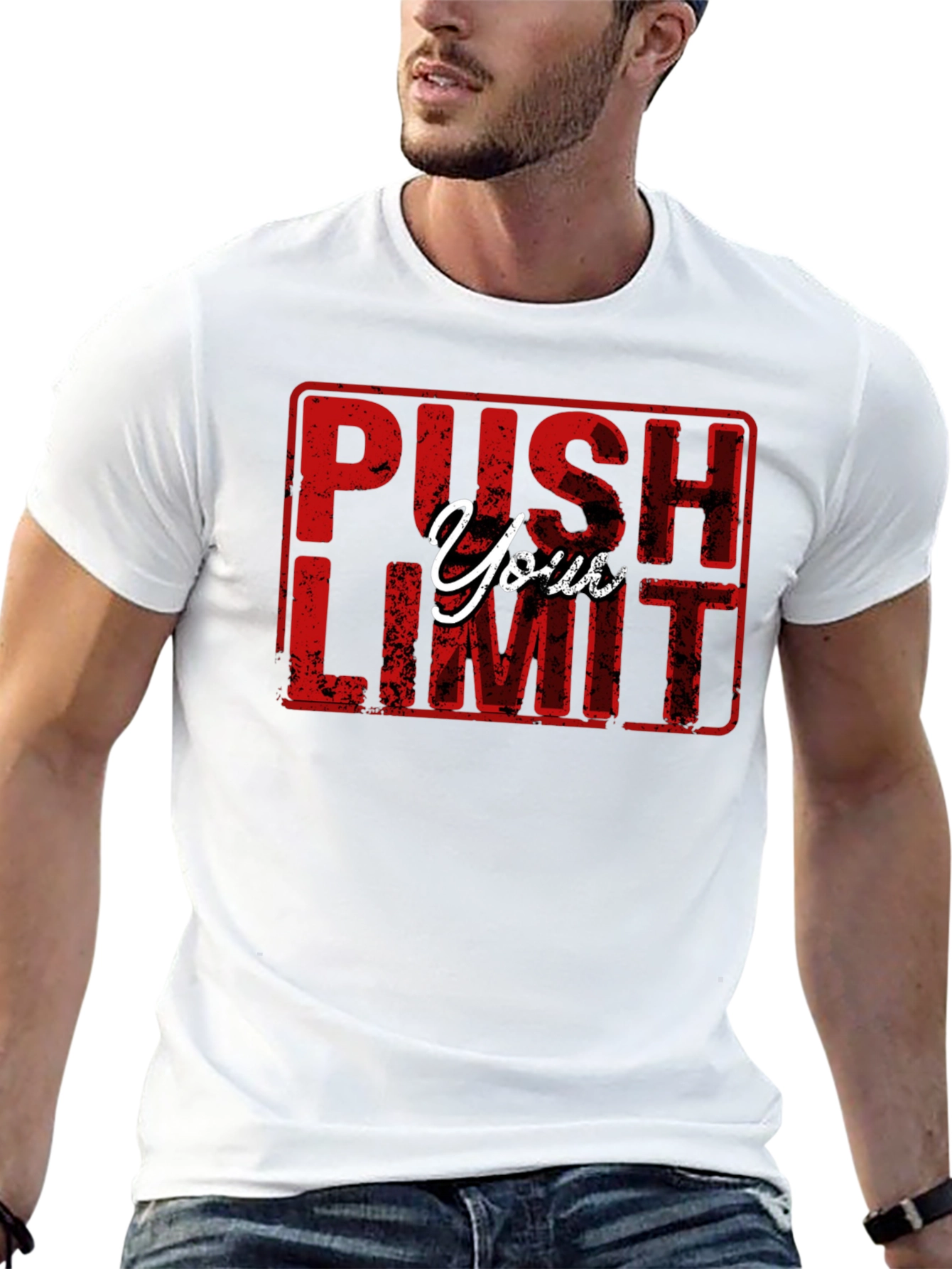 Push Your Limit Black T-Shirt
