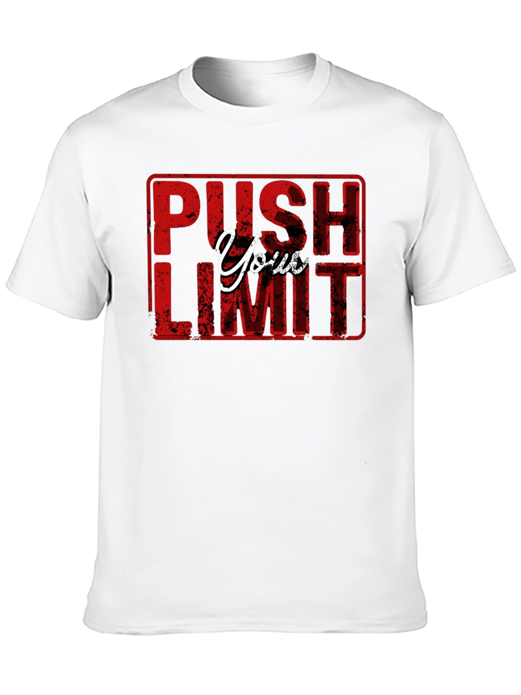 Push Your Limit Black T-Shirt