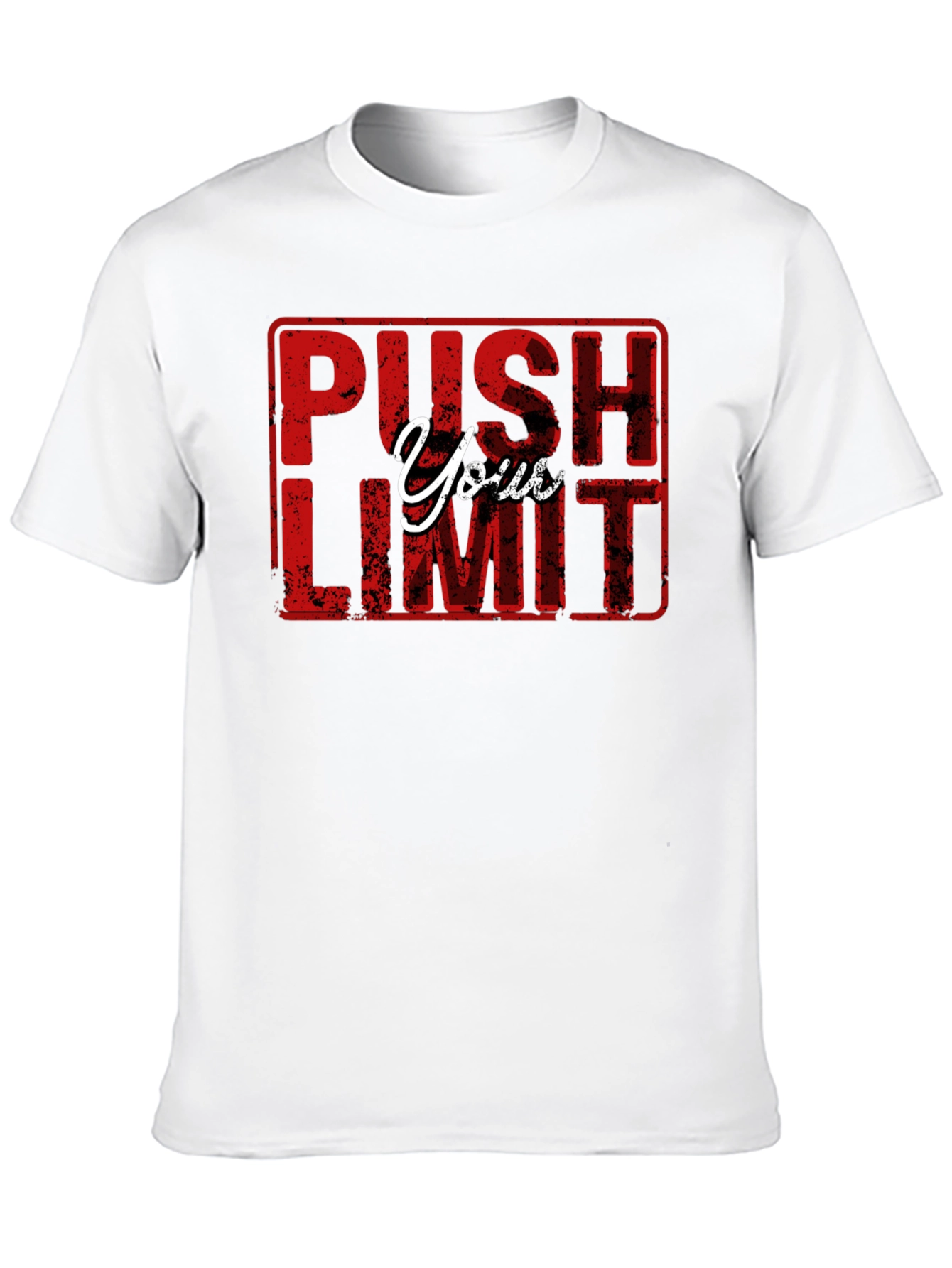 Push Your Limit Black T-Shirt