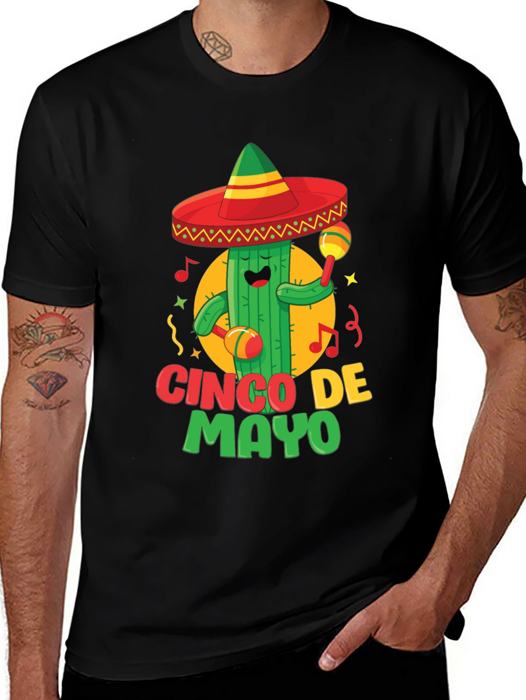 Cinco De Mayo Cactus T-Shirt