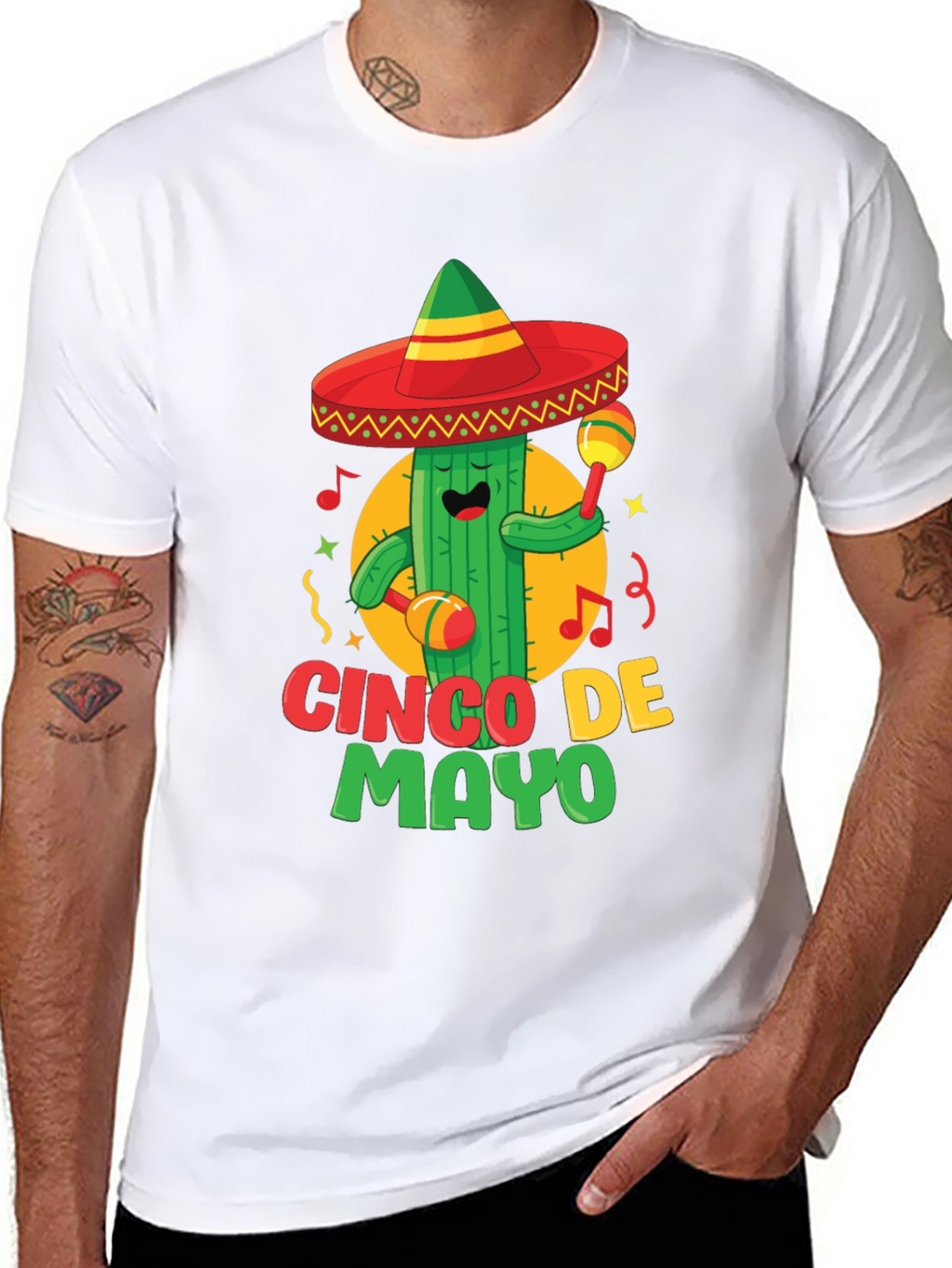 Cinco De Mayo Cactus T-Shirt