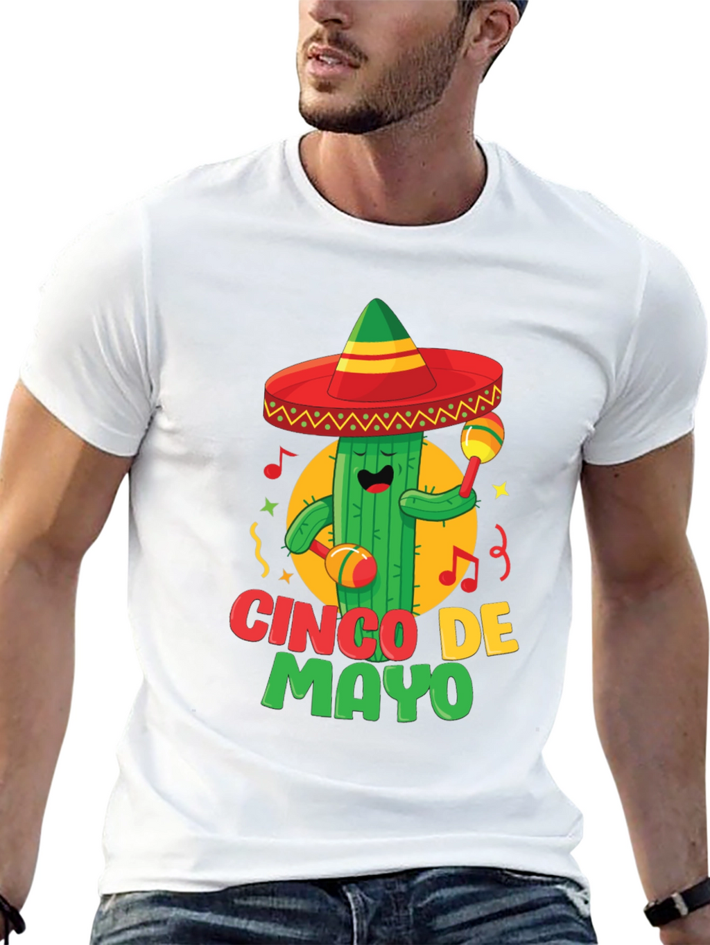Cinco De Mayo Cactus T-Shirt