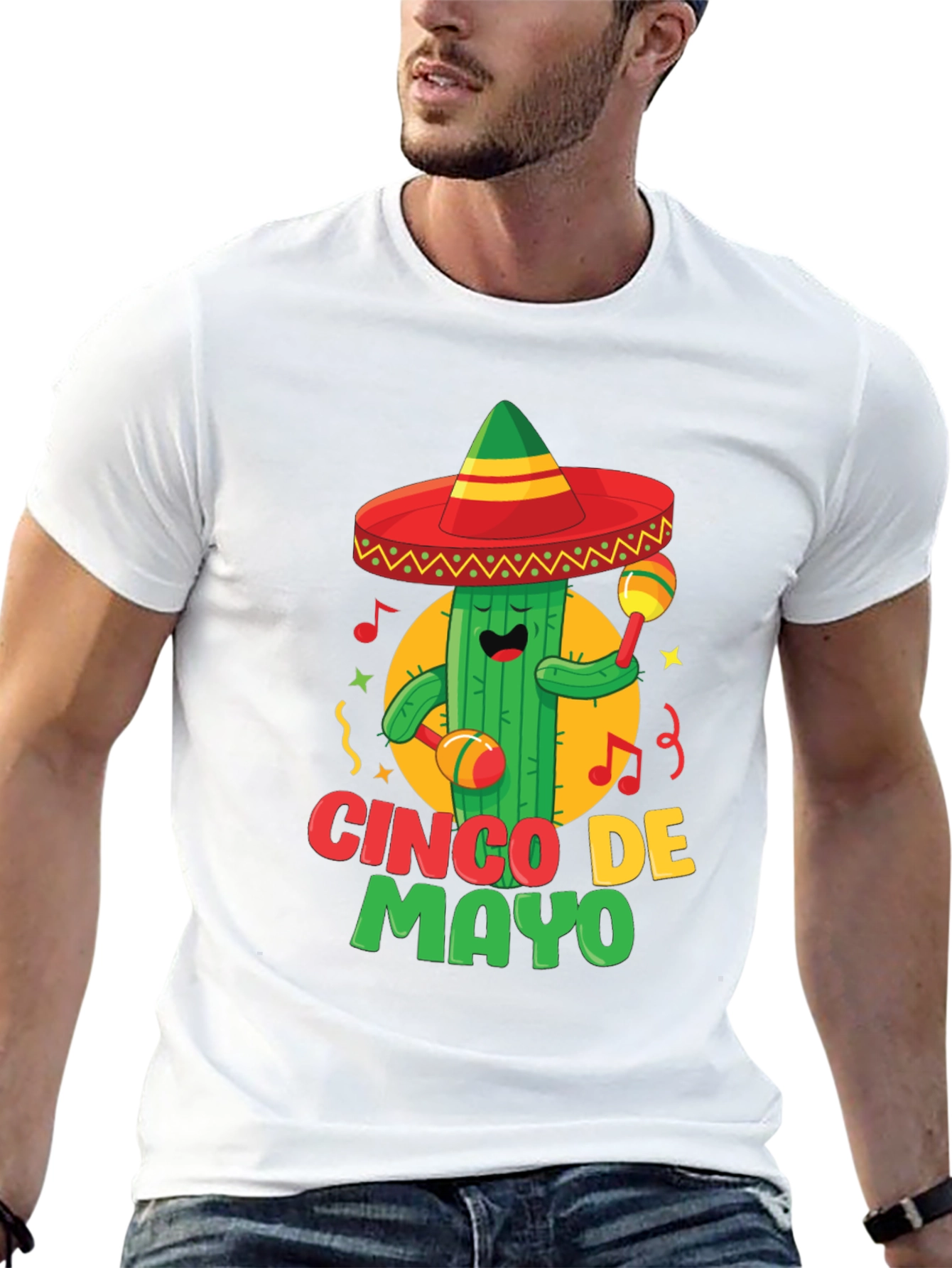 Cinco De Mayo Cactus T-Shirt