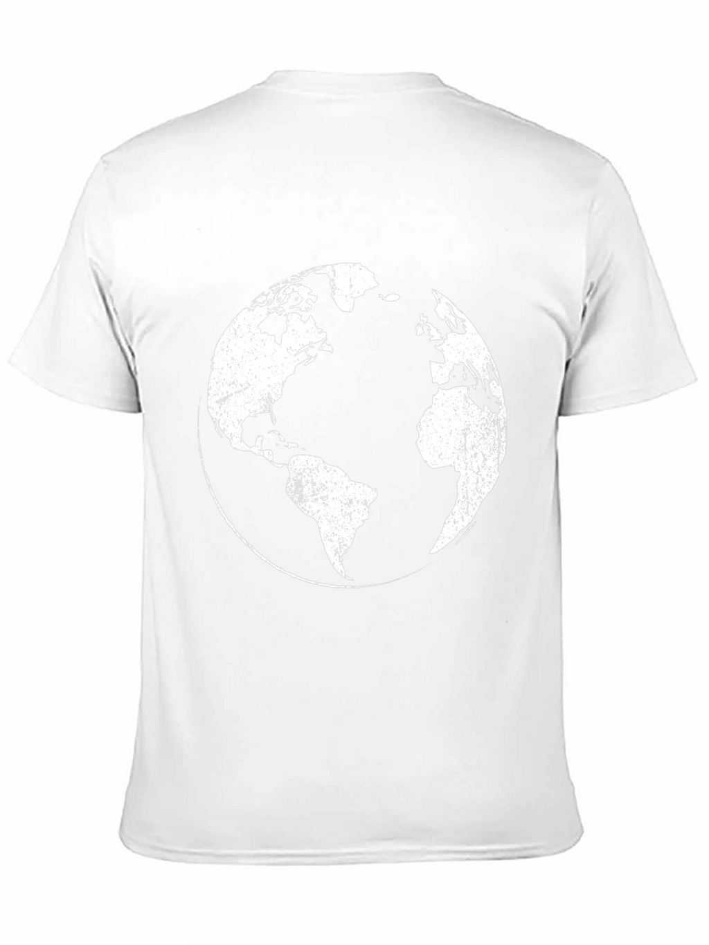Distressed Earth Graphic T-Shirt