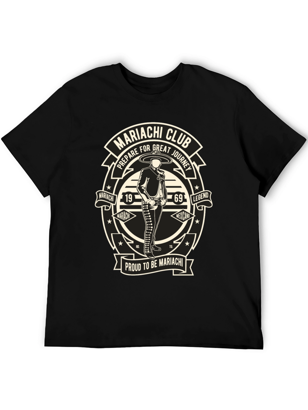 Mariachi Club Graphic T-Shirt