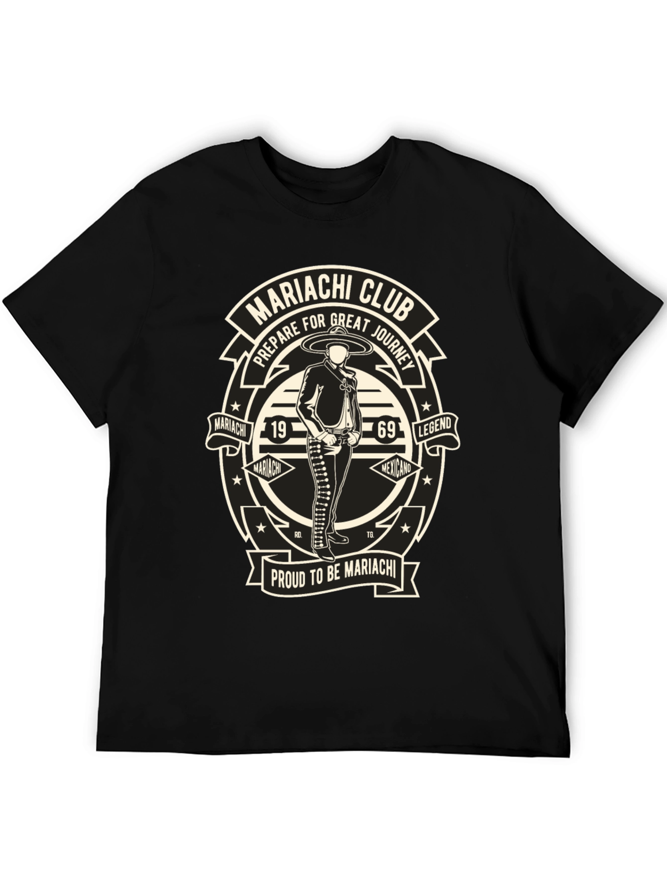 Mariachi Club Graphic T-Shirt