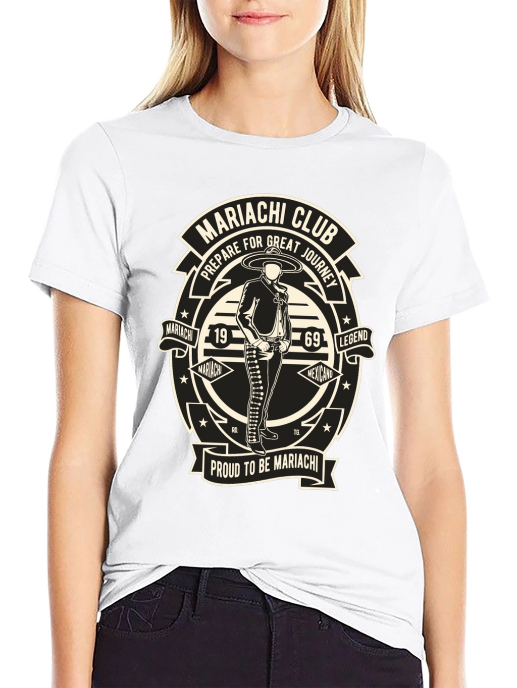 Mariachi Club Graphic T-Shirt