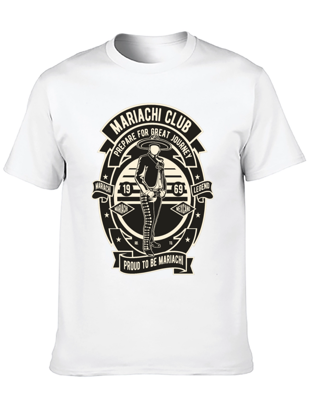 Mariachi Club Graphic T-Shirt