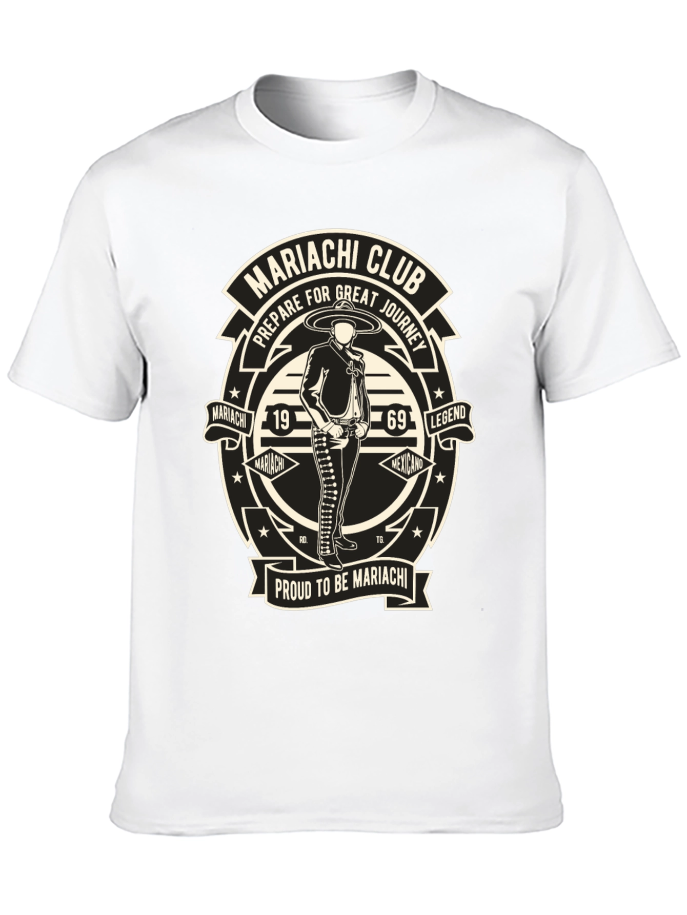 Mariachi Club Graphic T-Shirt