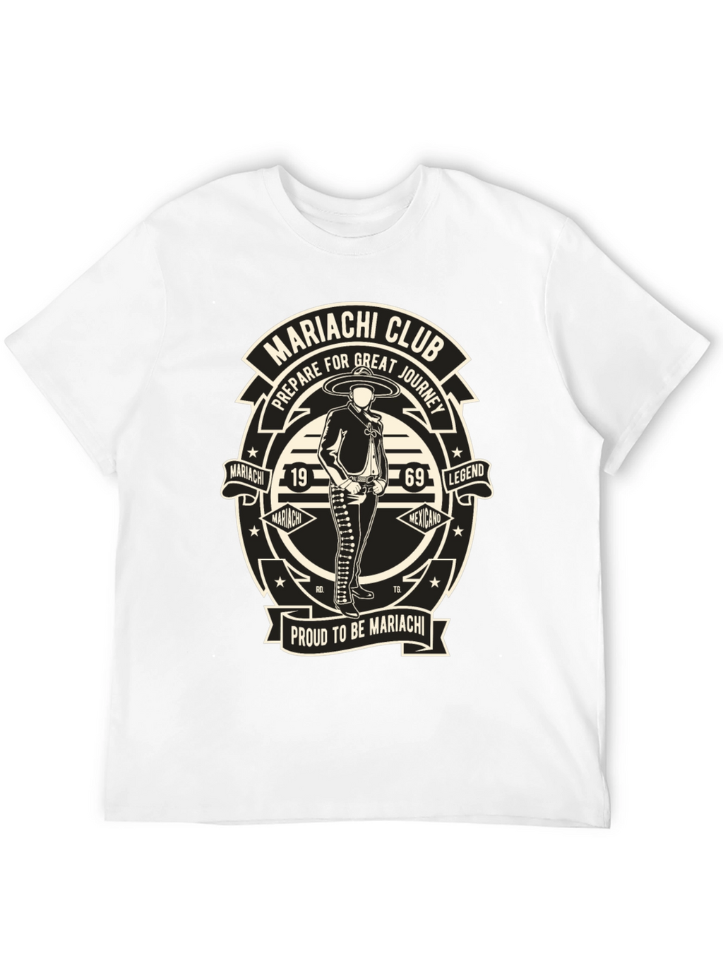 Mariachi Club Graphic T-Shirt