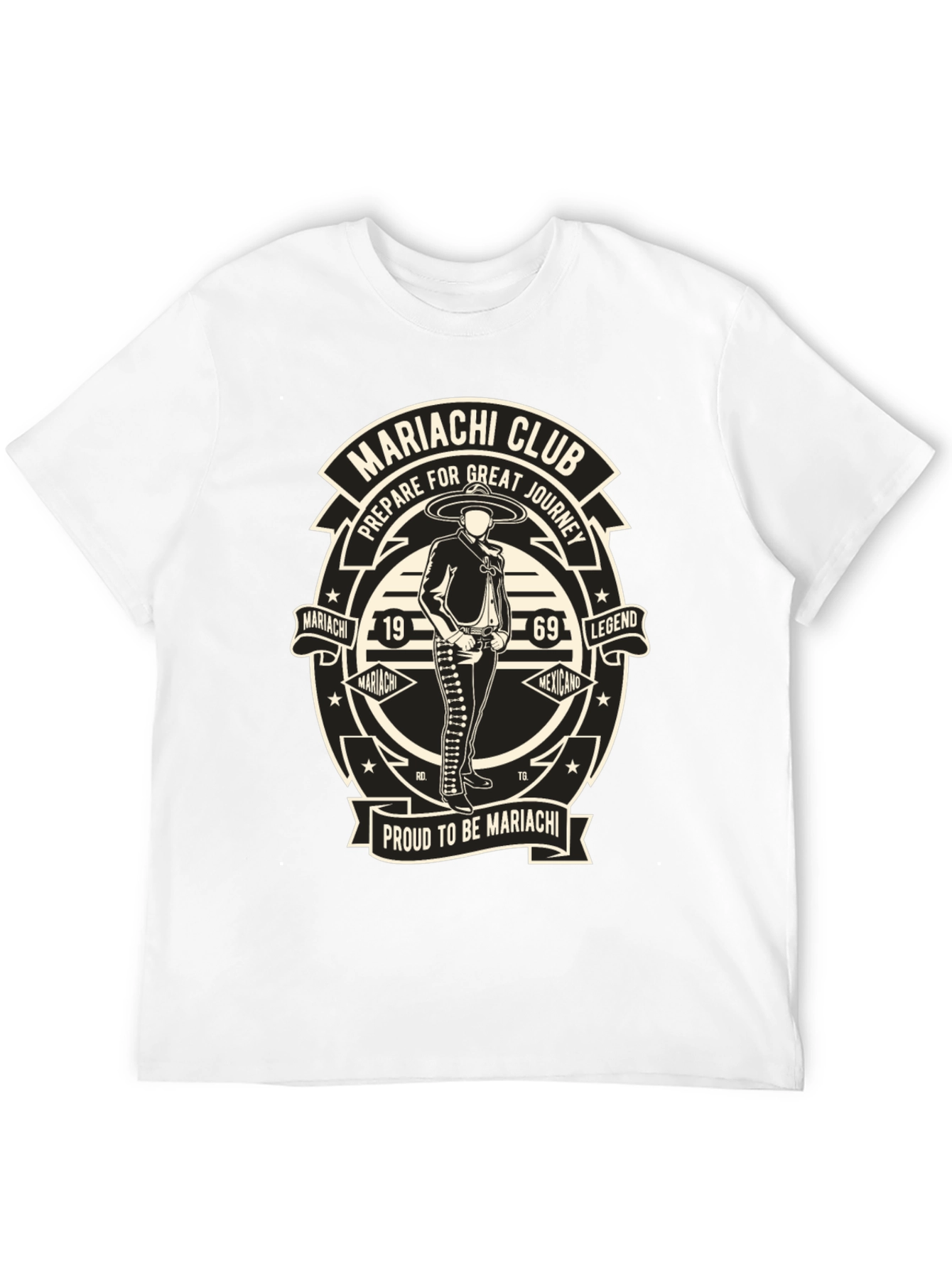 Mariachi Club Graphic T-Shirt