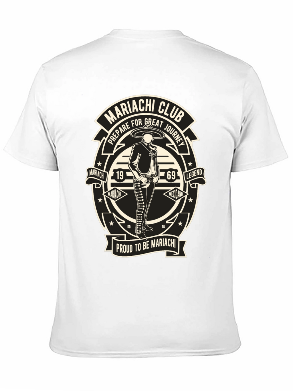 Mariachi Club Graphic T-Shirt