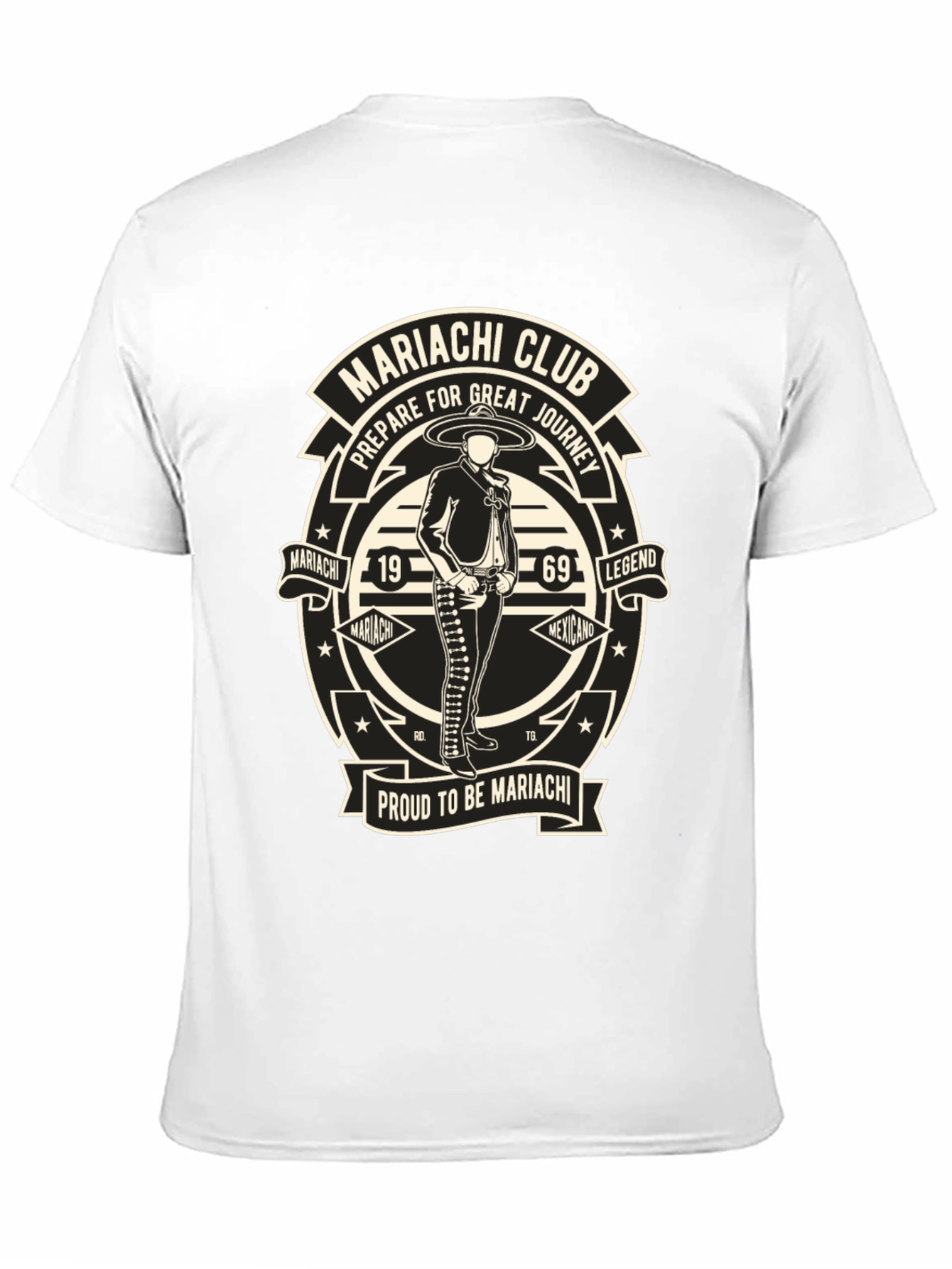 Mariachi Club Graphic T-Shirt