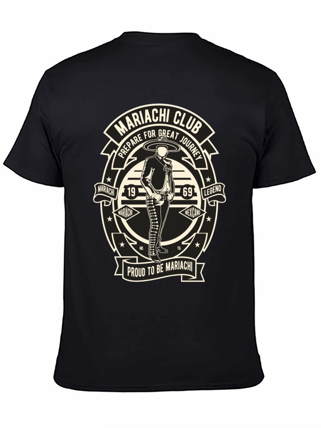 Mariachi Club Graphic T-Shirt