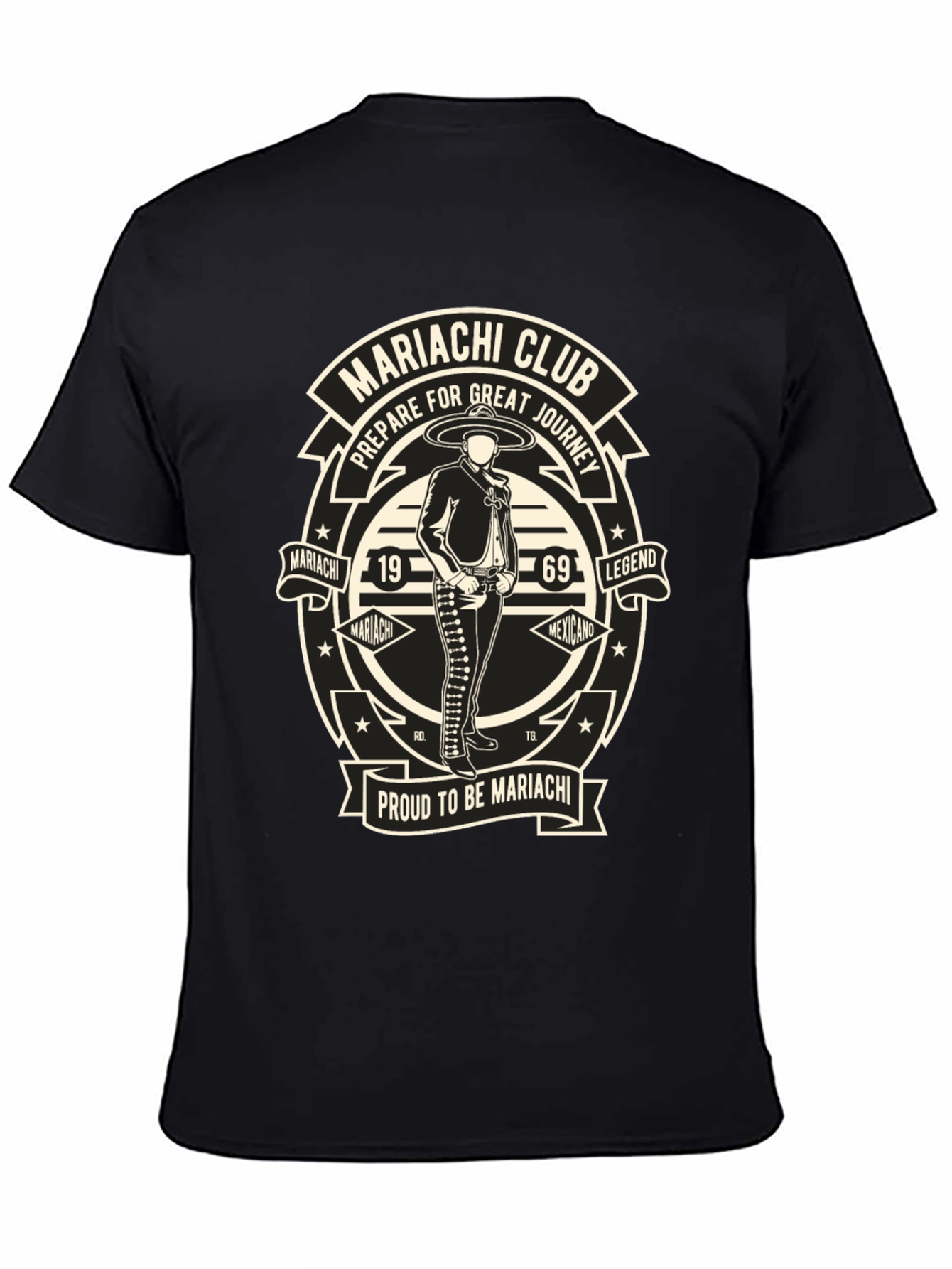 Mariachi Club Graphic T-Shirt