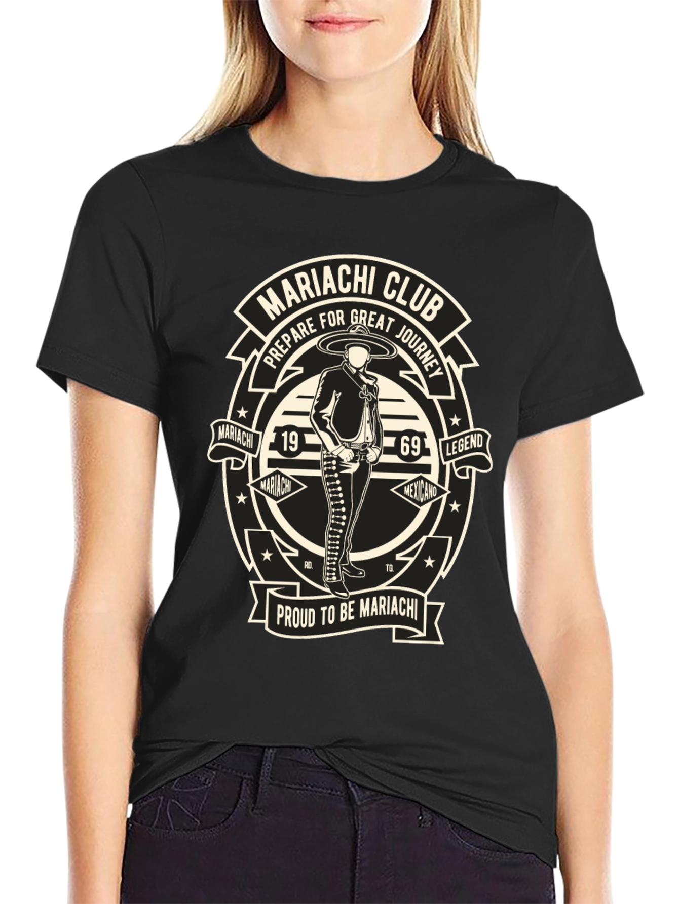 Mariachi Club Graphic T-Shirt