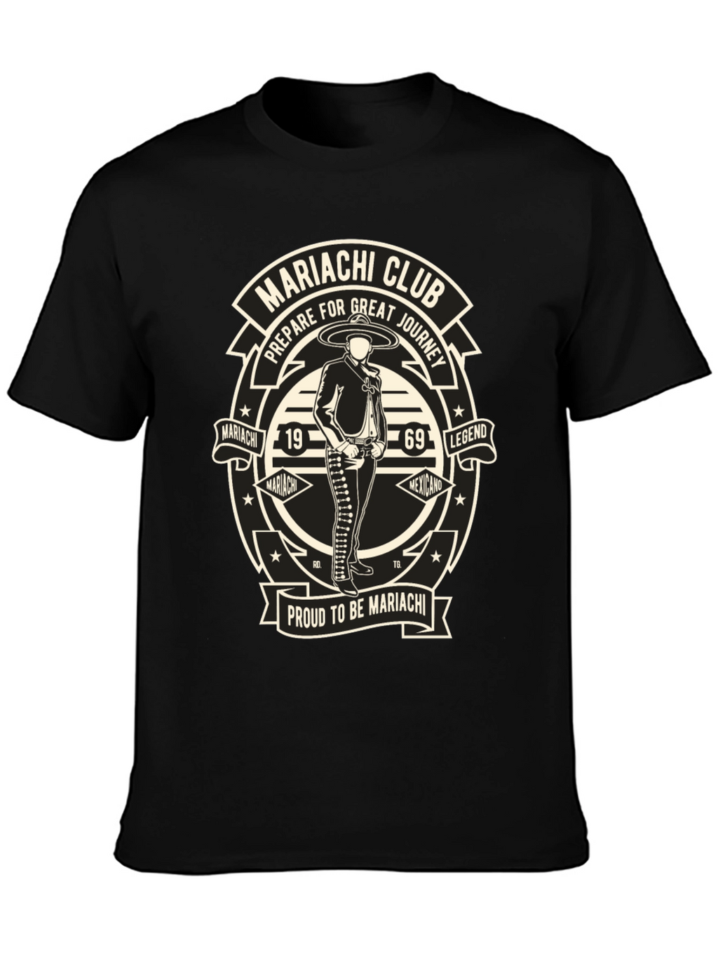 Mariachi Club Graphic T-Shirt