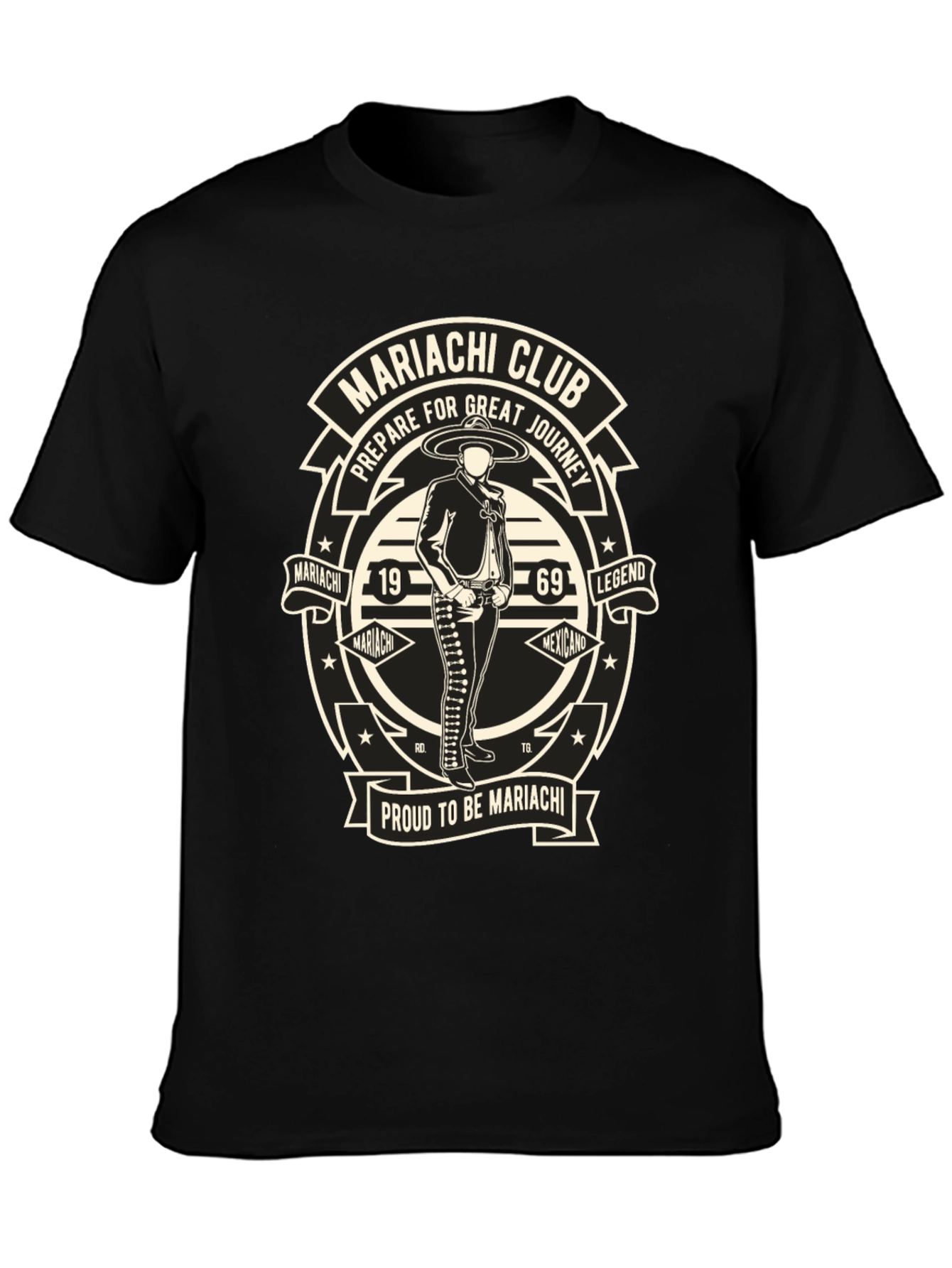 Mariachi Club Graphic T-Shirt