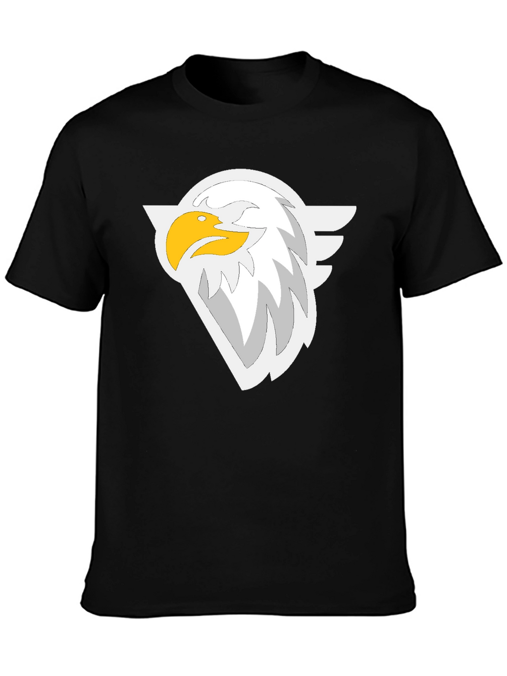 Eagle Graphic Black T-Shirt - Stylish Casual Wear