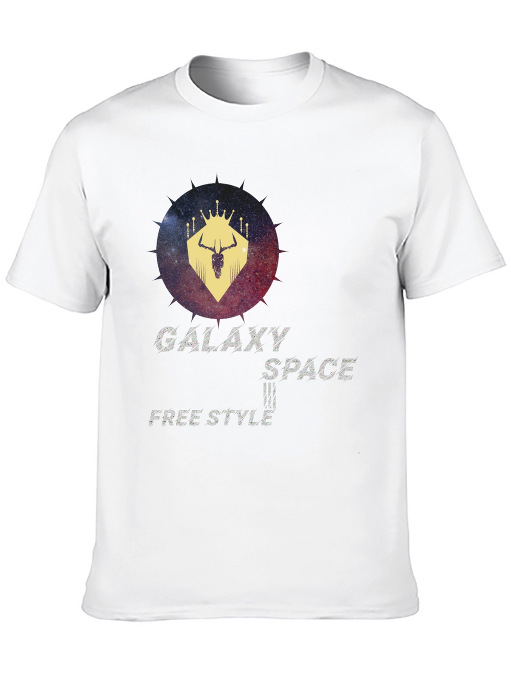 Galaxy Space Freestyle Graphic T-Shirt