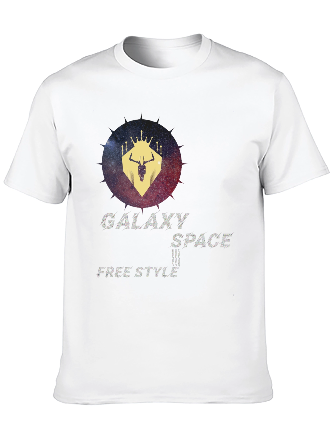Galaxy Space Freestyle Graphic T-Shirt