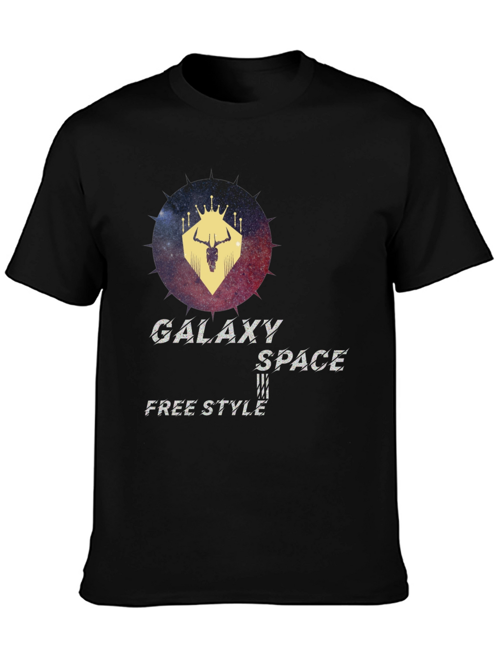 Galaxy Space Freestyle Graphic T-Shirt
