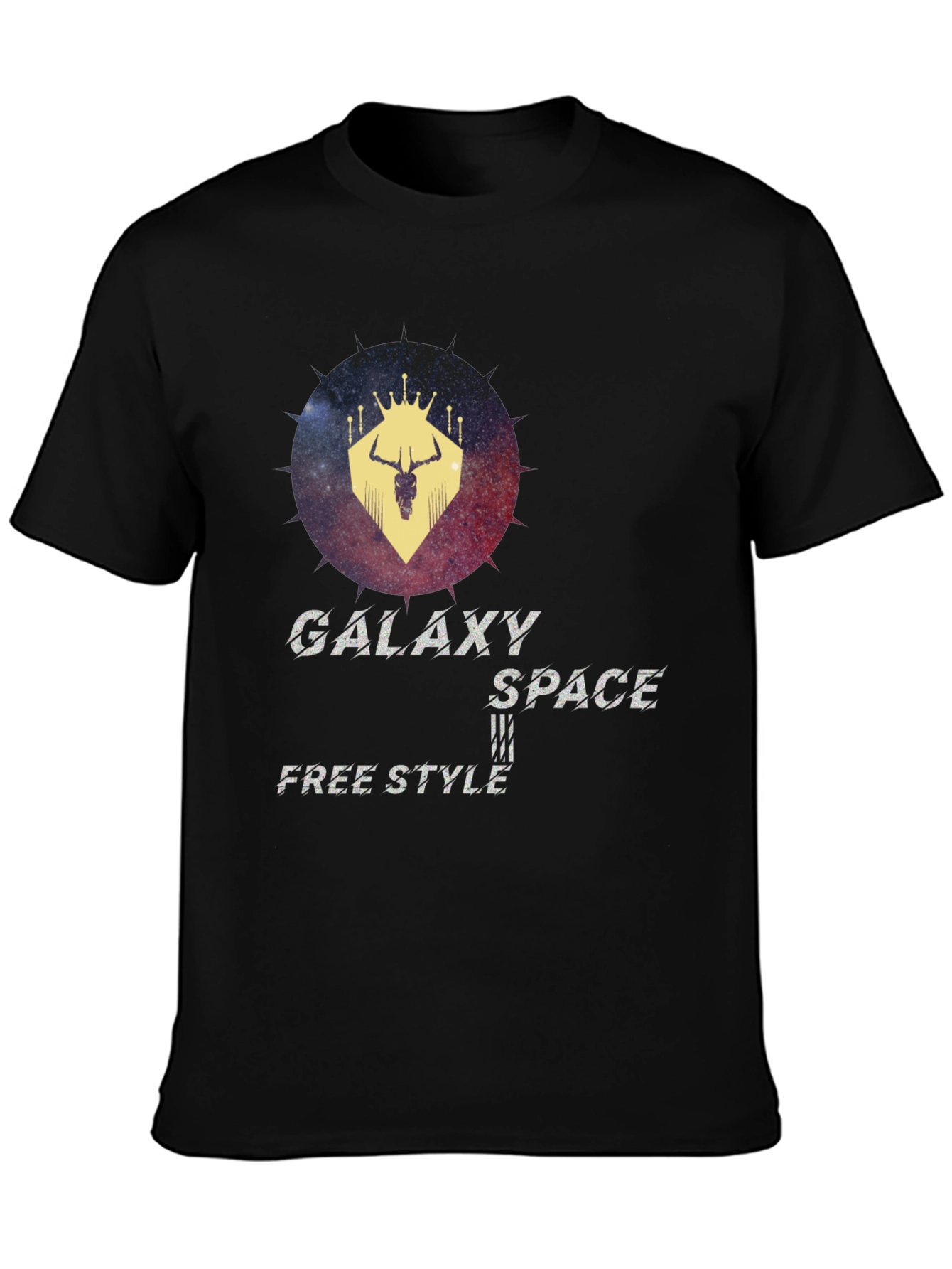 Galaxy Space Freestyle Graphic T-Shirt