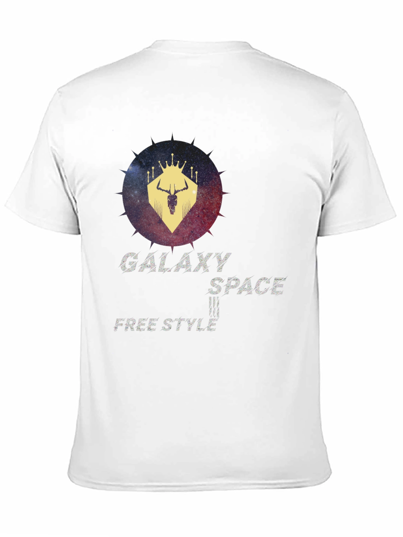 Galaxy Space Freestyle Graphic T-Shirt
