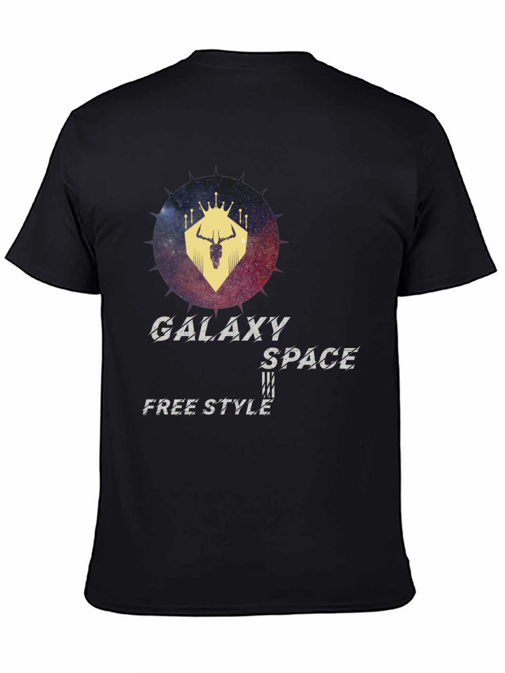 Galaxy Space Freestyle Graphic T-Shirt