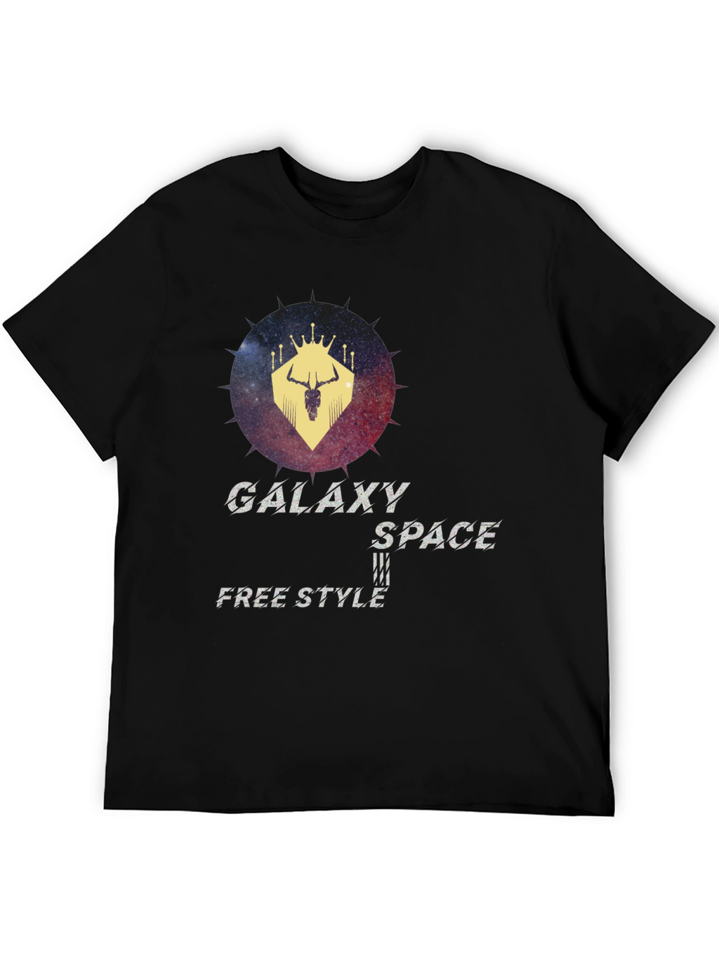 Galaxy Space Freestyle Graphic T-Shirt