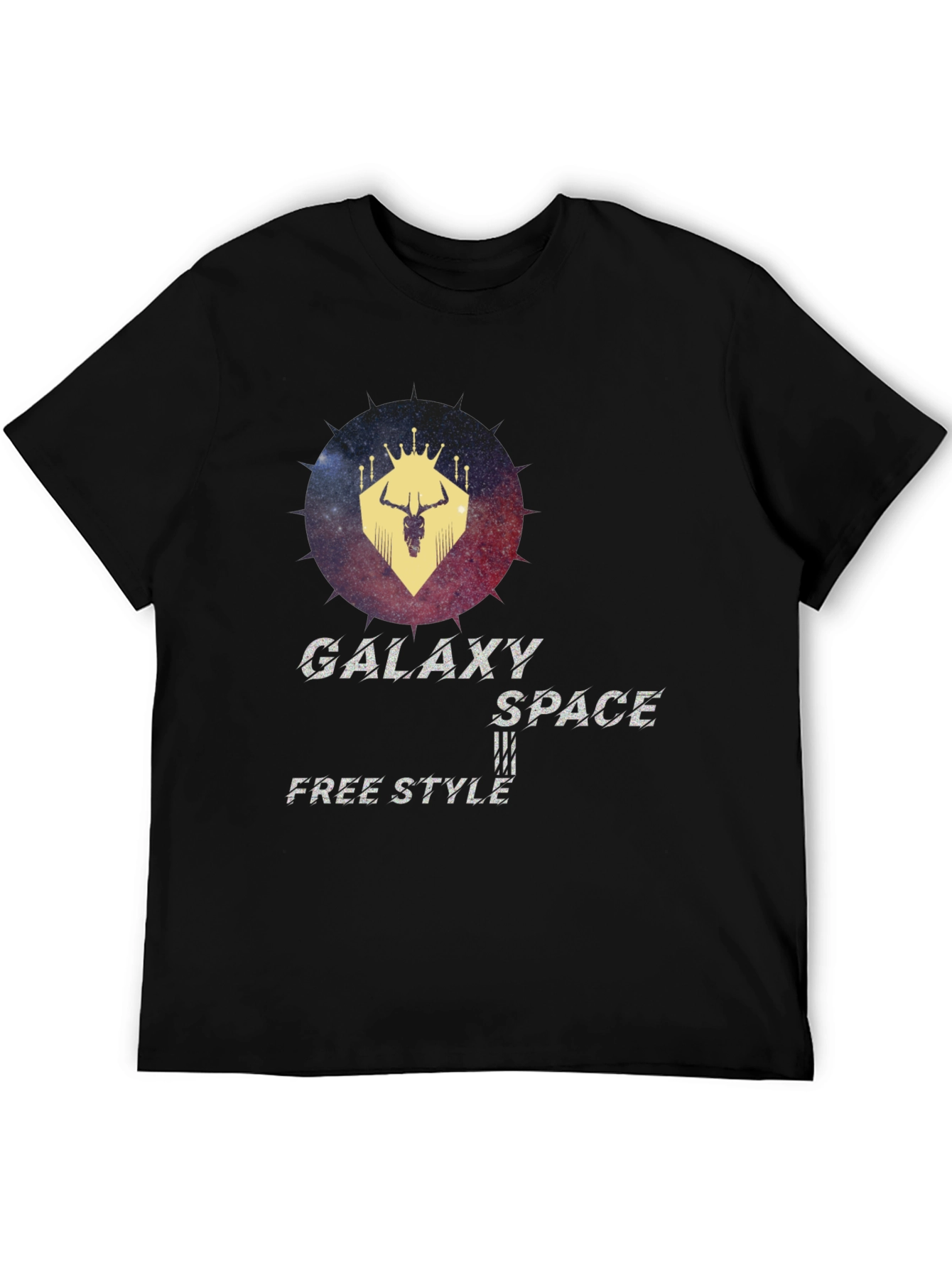 Galaxy Space Freestyle Graphic T-Shirt