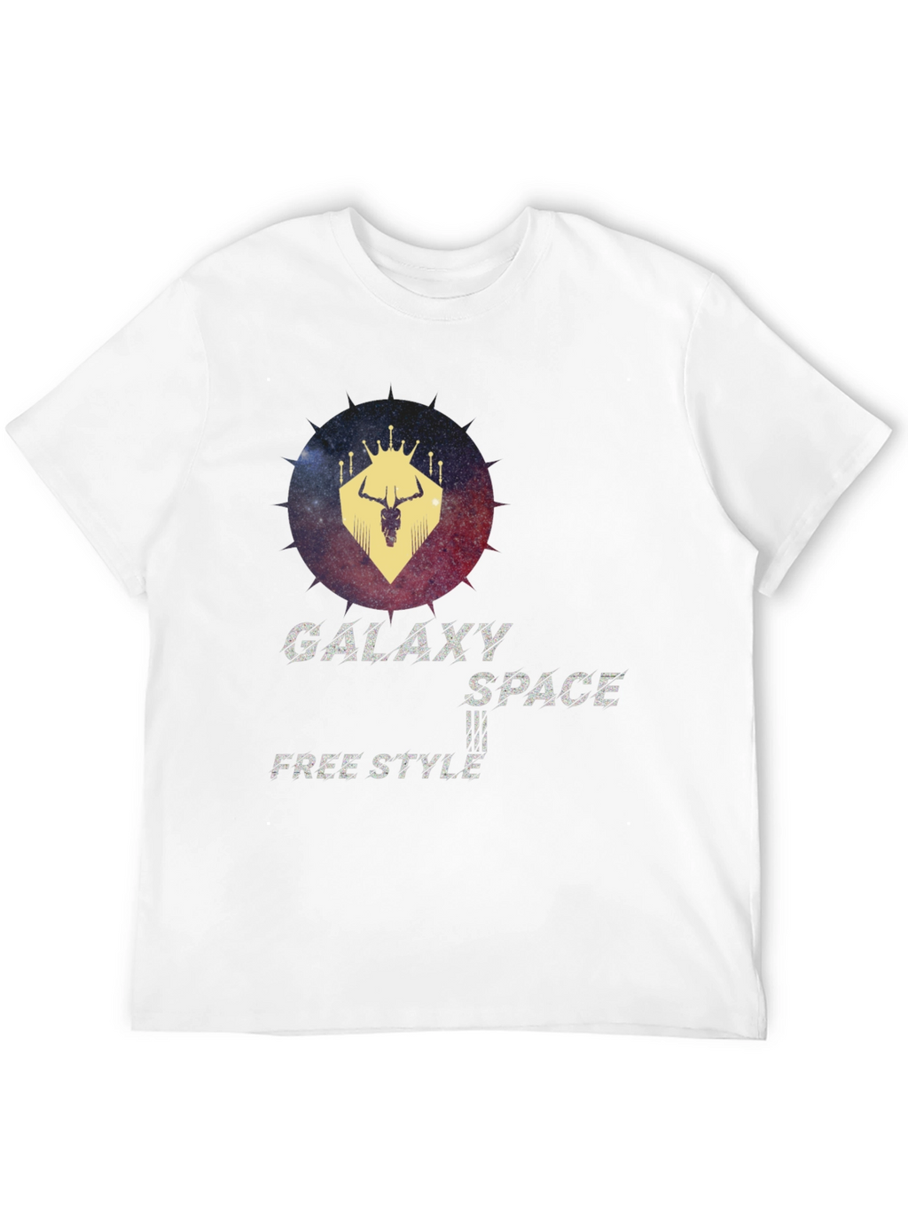Galaxy Space Freestyle Graphic T-Shirt
